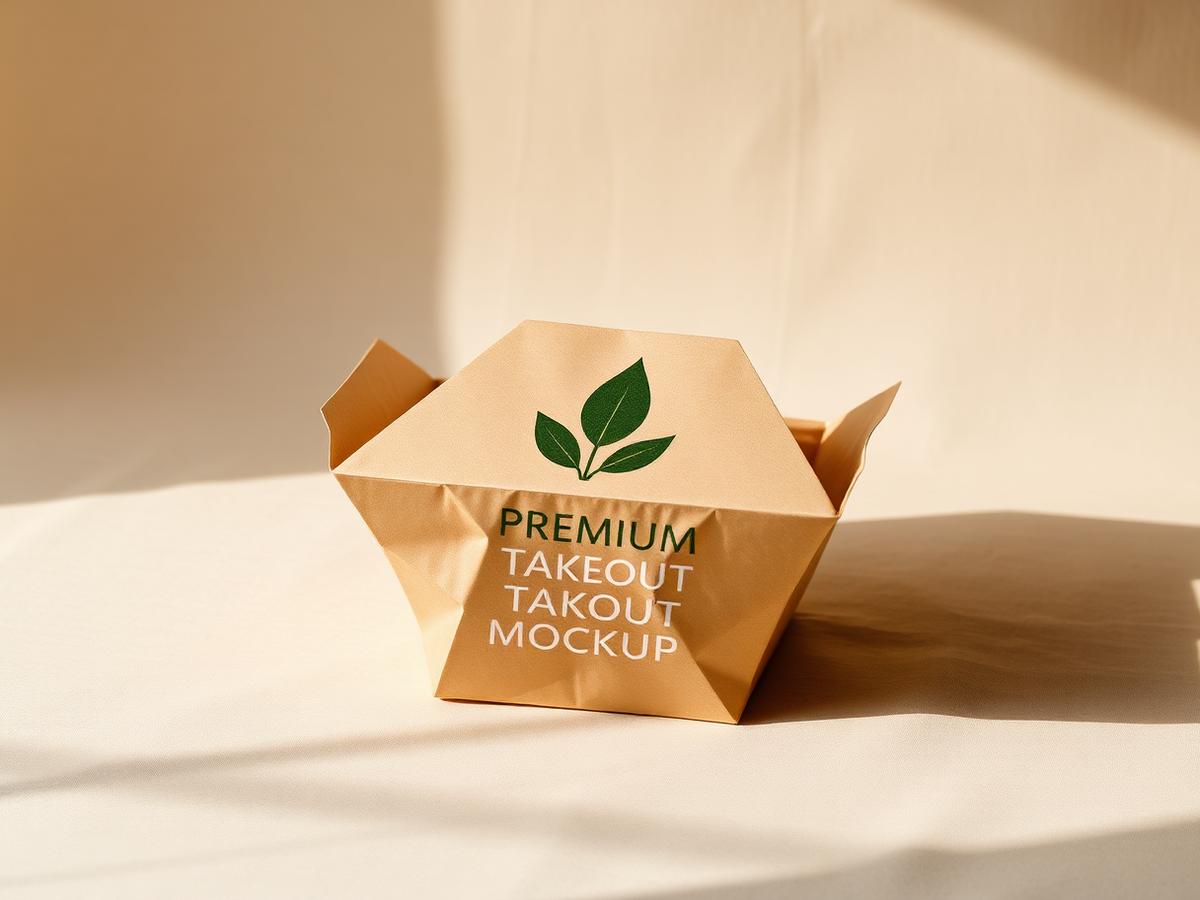 Empaque kraft compostable de Vital Bowl MTY con poke bowl
